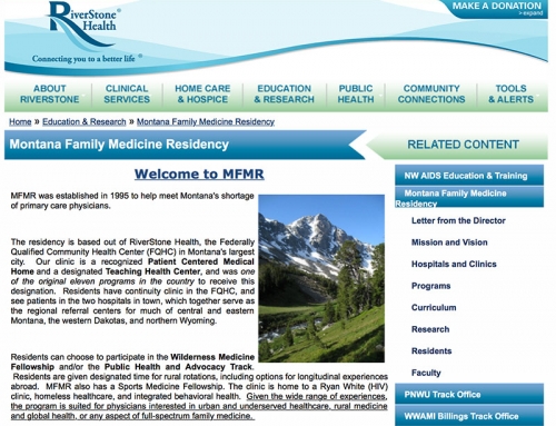 Montana Family Medicine Residency Program